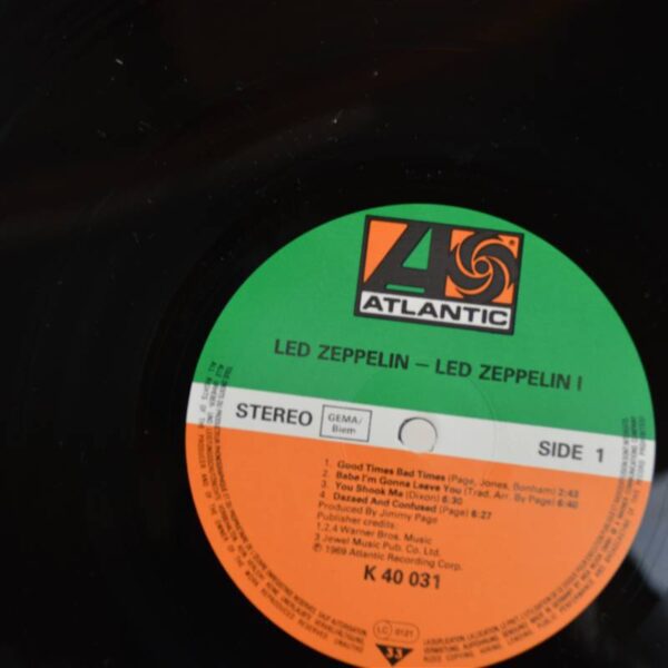Disque vinyl 33T Led Zeppelin - I