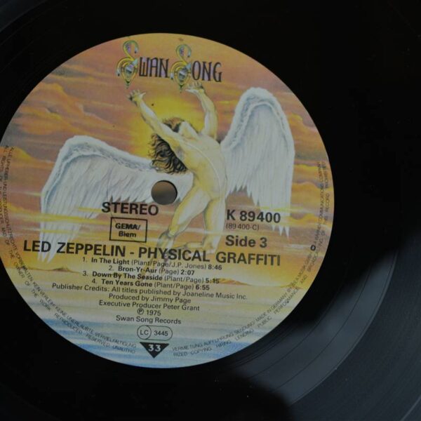 Disque vinyl 33T Led Zeppelin - Physical graffiti