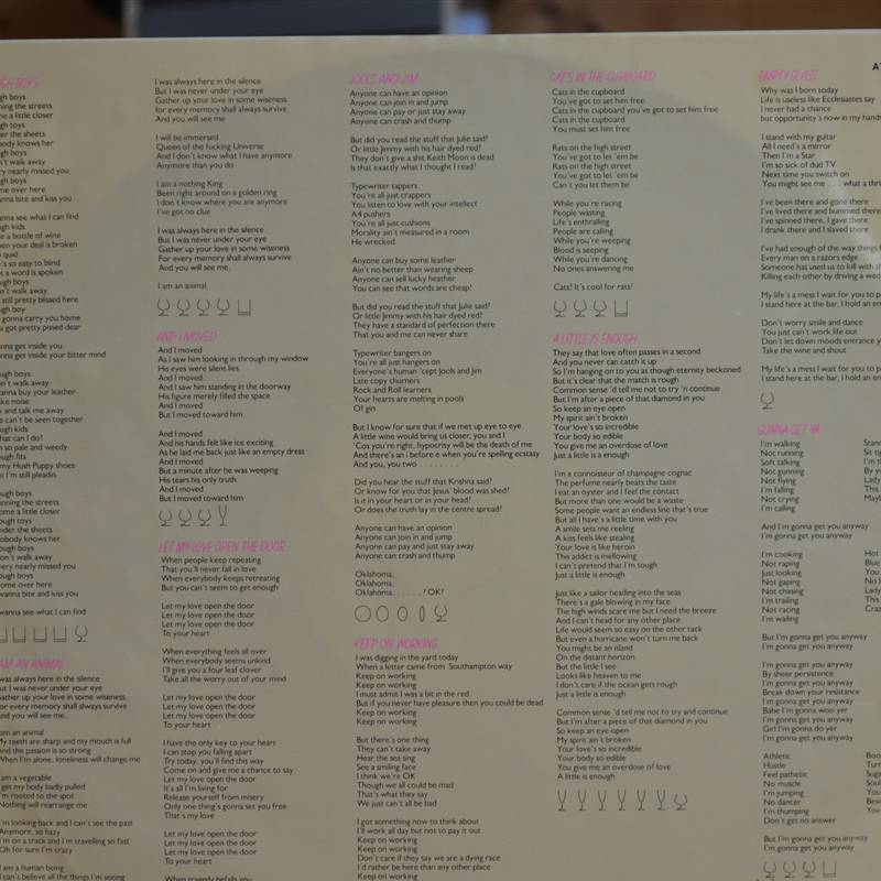 Disque vinyl 33T Pete Townshend - Empty glass