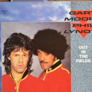 Disque vinyl maxi 45T Phil Lynott & Gary Moore - Out in the fields