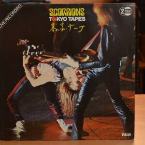 Double disque vinyl 33T Scorpions - Tokyo tapes
