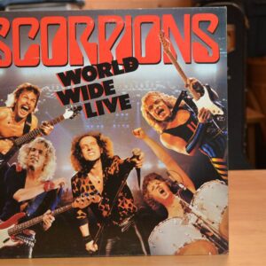 Double disque vinyl 33T Scorpions - World wide live